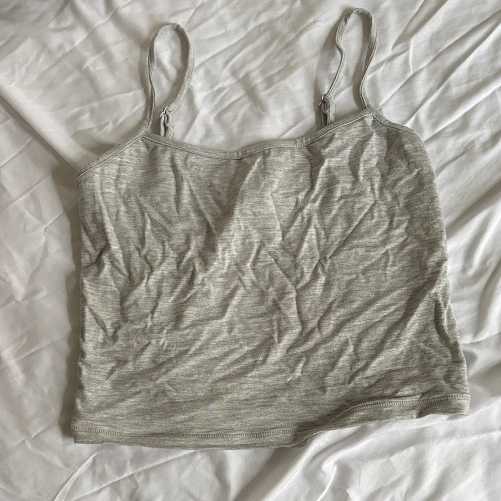 SKIMS Heather Gray Camisole Top